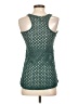 Pretty Rebellious Teal Sleeveless Top Size S - photo 2