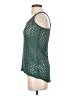 Pretty Rebellious Teal Sleeveless Top Size S - photo 5