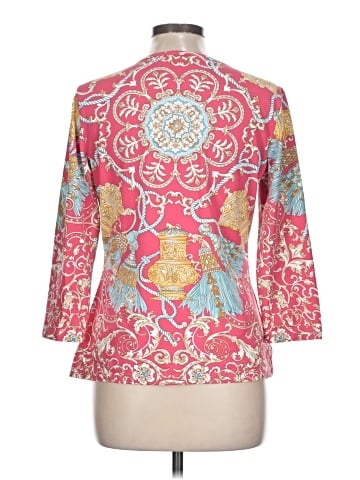 J. McLaughlin 3/4 Sleeve Blouse (view 2)