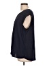 H&M 100% Polyester Black Short Sleeve Blouse Size L - photo 5