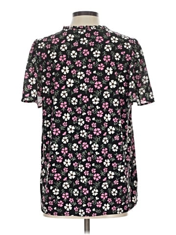 Ann Taylor Factory Short Sleeve Blouse (view 2)