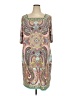 Studio One Paisley Brown Cocktail Dress Size 20W - photo 1