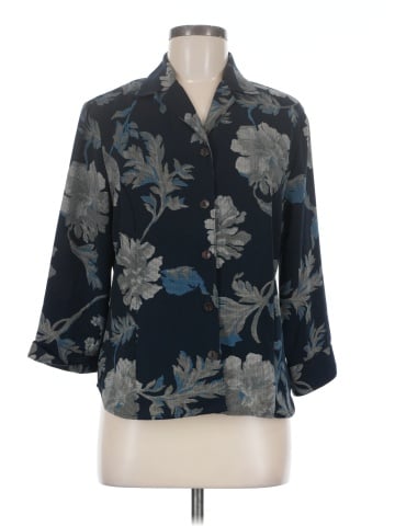 Sag Harbor 3/4 Sleeve Blouse (view 1)