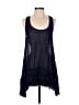 Odille 100% Silk Blue Sleeveless Silk Top Size 8 - photo 1