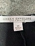 Green Envelope Black Short Sleeve Top Size 1X - photo 7