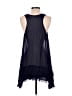 Odille 100% Silk Blue Sleeveless Silk Top Size 8 - photo 2