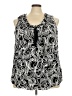 Marisa Christina Black Sleeveless Blouse Size 3X - photo 1