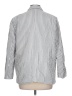 Tahari Stripes Silver Blazer Size L - photo 2