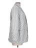 Tahari Stripes Silver Blazer Size L - photo 4