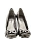 AK Anne Klein Gray Heels Size 6 1/2 - photo 2