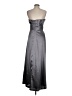 Bari Jay 100% Polyester Gray Cocktail Dress Size 8 - photo 2