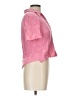 DressBarn Pink Short Sleeve Blouse Size 10 - photo 4