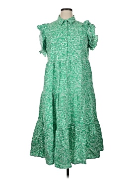 crown and ivy dresses Dress Casual Short By In Green, Size:L Clothes Mentor Little Rock AR #269 crown and ivy dresses &