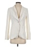 Banana Republic Solid Ivory Blazer Size 2 - photo 1