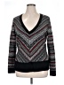 New York & Company 100% Acrylic Chevron-herringbone Black Pullover Sweater Size XL - photo 1