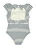 J.Crew Stripes Ivory One Piece Swimsuit Size 8 - photo 2