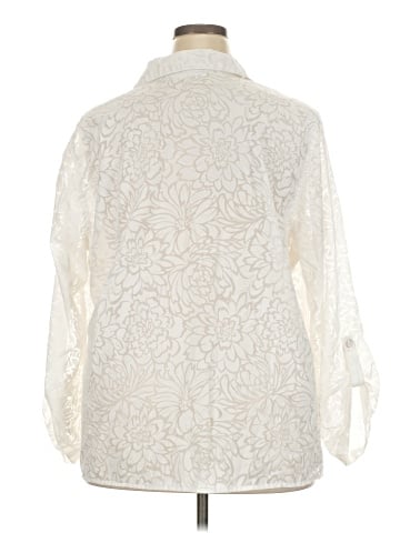 Sag Harbor 3/4 Sleeve Blouse (view 2)