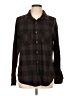 BeachLunchLounge Brown Long Sleeve Button-Down Shirt Size L - photo 1