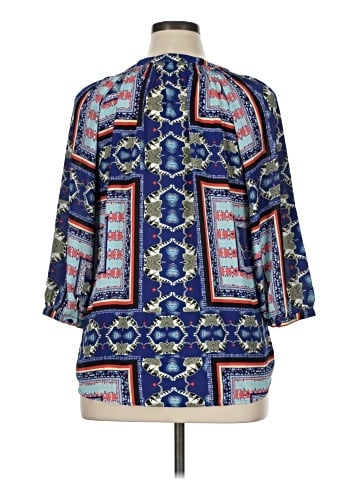 Eclair 3/4 Sleeve Blouse (view 2)
