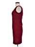 St. John Tweed Burgundy Cocktail Dress Size 6 - photo 5