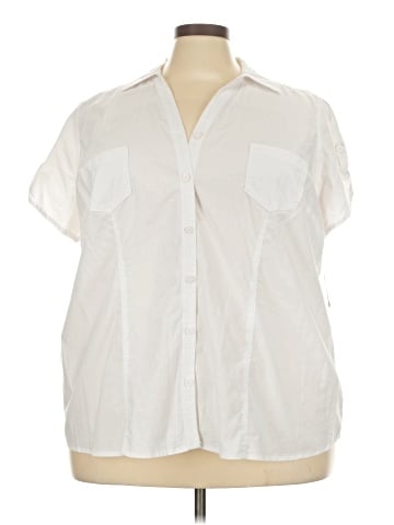 SONOMA life + style Short Sleeve Blouse (view 1)