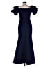 Eliza J Blue Cocktail Dress Size 6 - photo 2