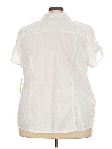 SONOMA life + style Short Sleeve Blouse (view 2)