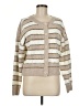 Design History Stripes Tan Cardigan Size M - photo 1