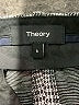 Theory Houndstooth Gray Casual Pants Size 6 - photo 7