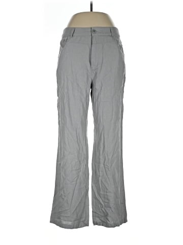 Happily Grey Linen Pants (view 1)