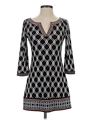 White House Black Market 3/4 Sleeve Blouse (view 1)
