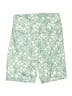 Maurices Print Green Athletic Shorts Size S - photo 1