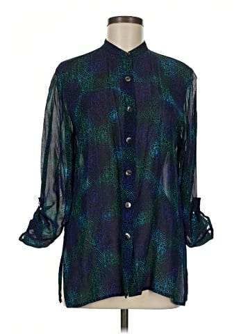 Chico's Design 3/4 Sleeve Blouse (view 1)