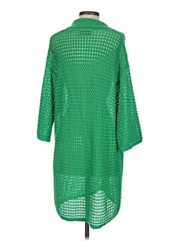 Mango 3/4 Sleeve Button-Down Shirt (view 2)
