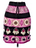 Leifsdottir 100% Polyester Graphic Pink Casual Skirt Size 00 - photo 2