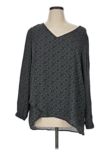 Chelsea & Theodore Long Sleeve Blouse (view 1)