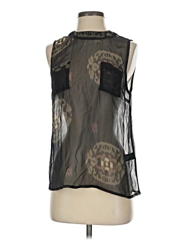 No.6 Store Sleeveless Silk Top (view 1)