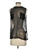 No.6 Store 100% Silk Black Sleeveless Silk Top Size Sm (1) - photo 1