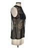 No.6 Store 100% Silk Black Sleeveless Silk Top Size Sm (1) - photo 4