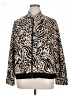Zenergy by Chico's Animal Print Orange Gold Track Jacket Size XL (3) - photo 1