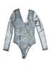 Socialite Blue Bodysuit Size S - photo 1