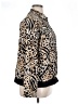 Zenergy by Chico's Animal Print Orange Gold Track Jacket Size XL (3) - photo 4
