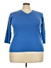 DressBarn Blue Pullover Sweater Size 22 - photo 1