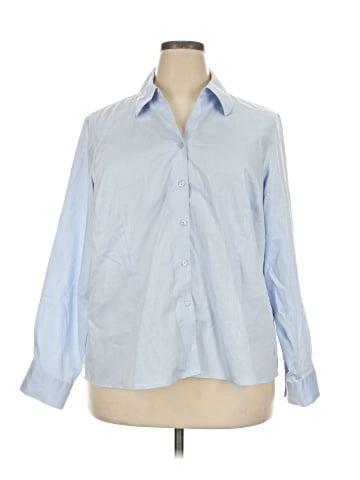 Kasper Long Sleeve Button-Down Shirt (view 1)