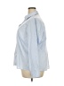 Kasper Blue Long Sleeve Button-Down Shirt Size 20 - photo 5