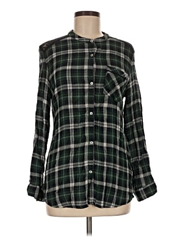 Vintage America Blues Long Sleeve Button-Down Shirt (view 1)