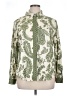 Zara Paisley Green Long Sleeve Blouse Size XL - photo 1