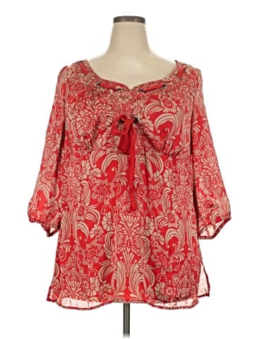 Lane Bryant 3/4 Sleeve Blouse (view 1)