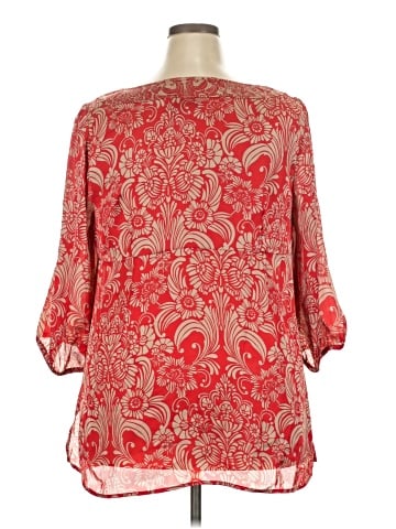 Lane Bryant 3/4 Sleeve Blouse (view 2)