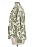 Zara Paisley Green Long Sleeve Blouse Size XL - photo 5